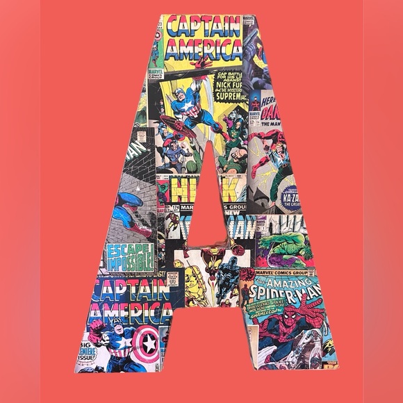 Marvel Other - Marvel Comic Book 'A' with Avengers Characters